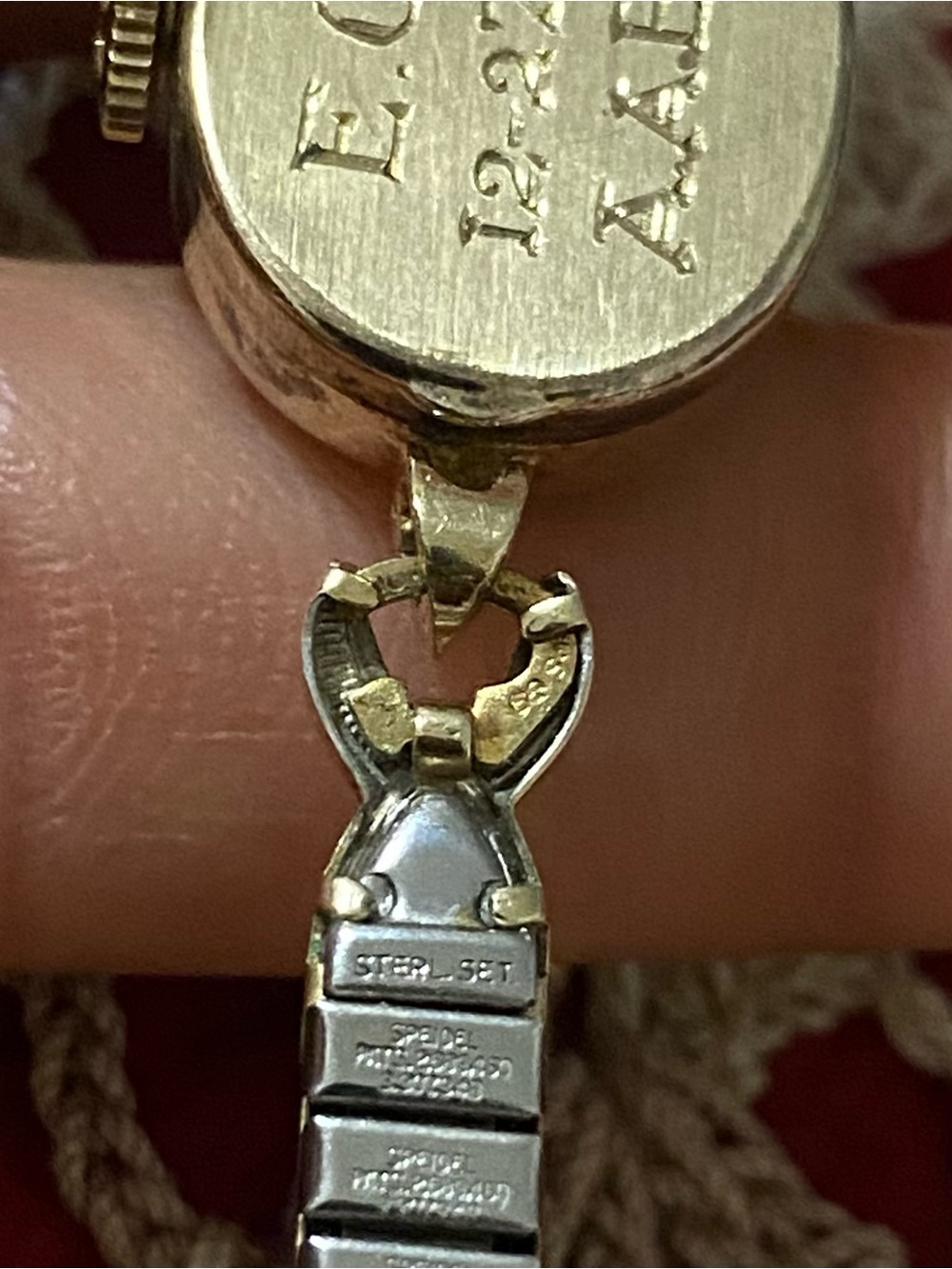 Rare Omega 14k GF 17j Vntg. Manual Wind Speidel Band Ladies Cocktail Watch. Runs - Picture 15 of 16